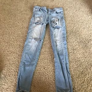 American eagle holy jeans